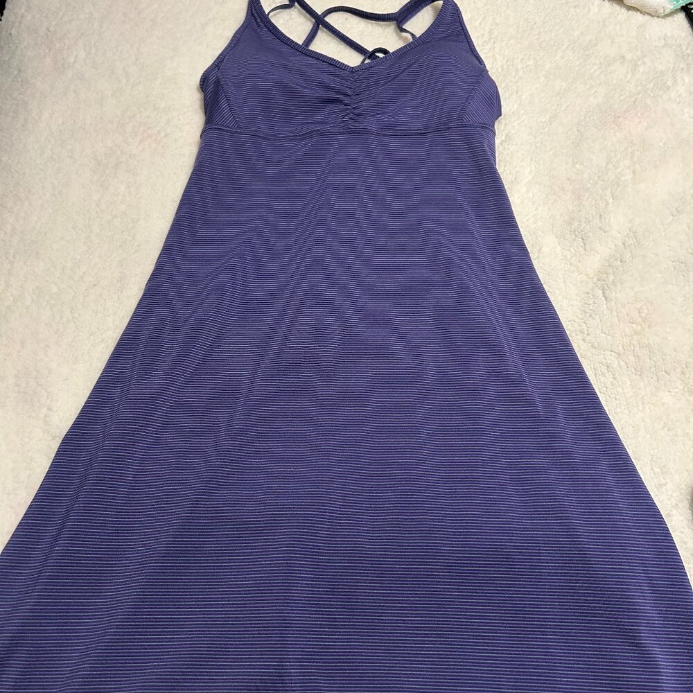 Prana Lavender Strappy Maxi Dress